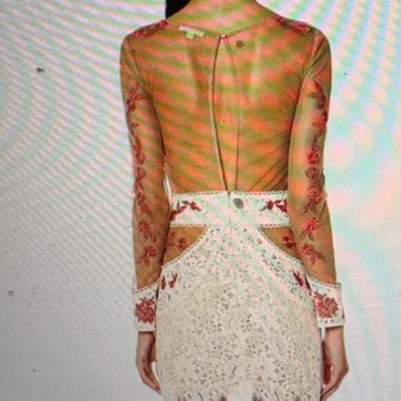 For Love and Lemons Tulle Matador Dress, Sz M - Picture 4 of 15